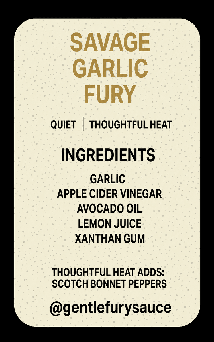 Savage Garlic Fury