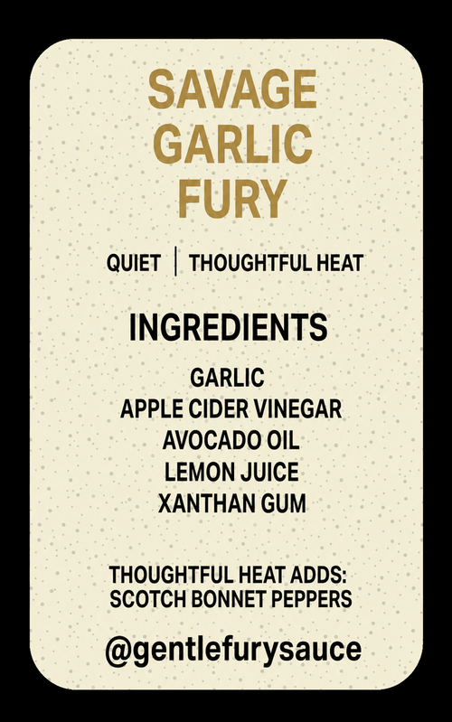 Savage Garlic Fury